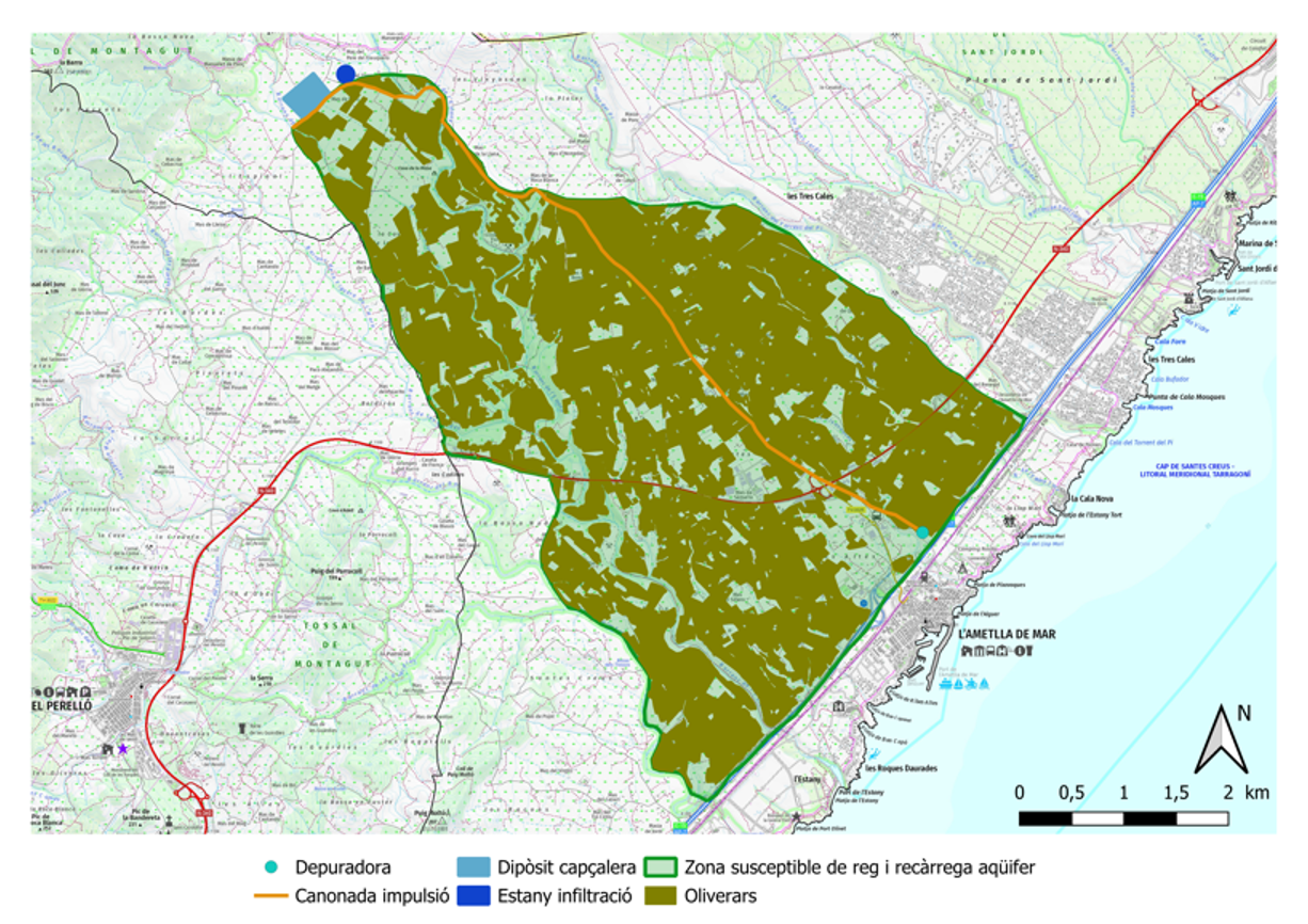 Proyecto de Aprovechamiento de Recursos Leñosos y Agua Regenerada de l’Ametlla de Mar